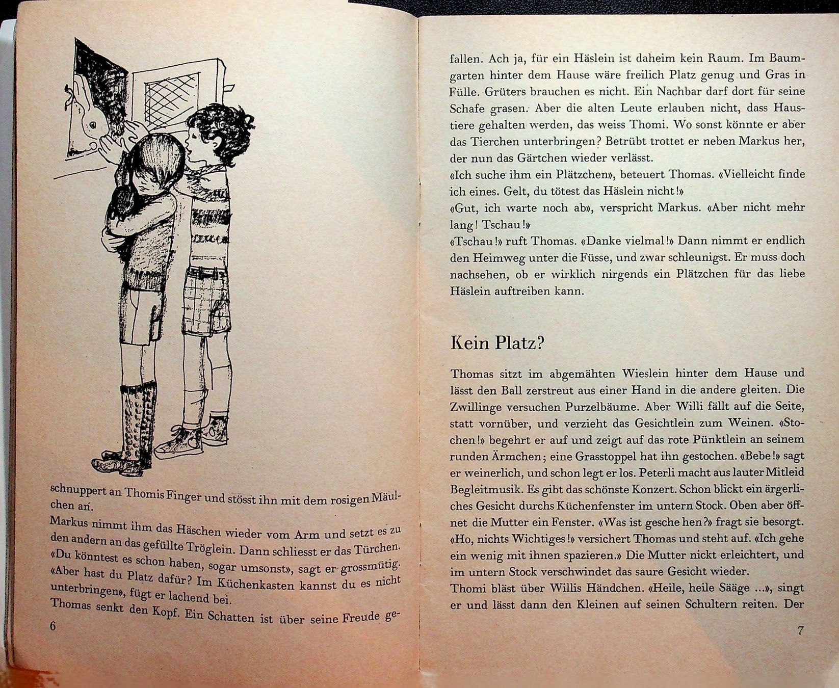 Libri: SJW 1206 Hedwig Bolliger Ein Plätzchen am See EA 1972 – Usato da Reitnau venduto da Zaomir 3