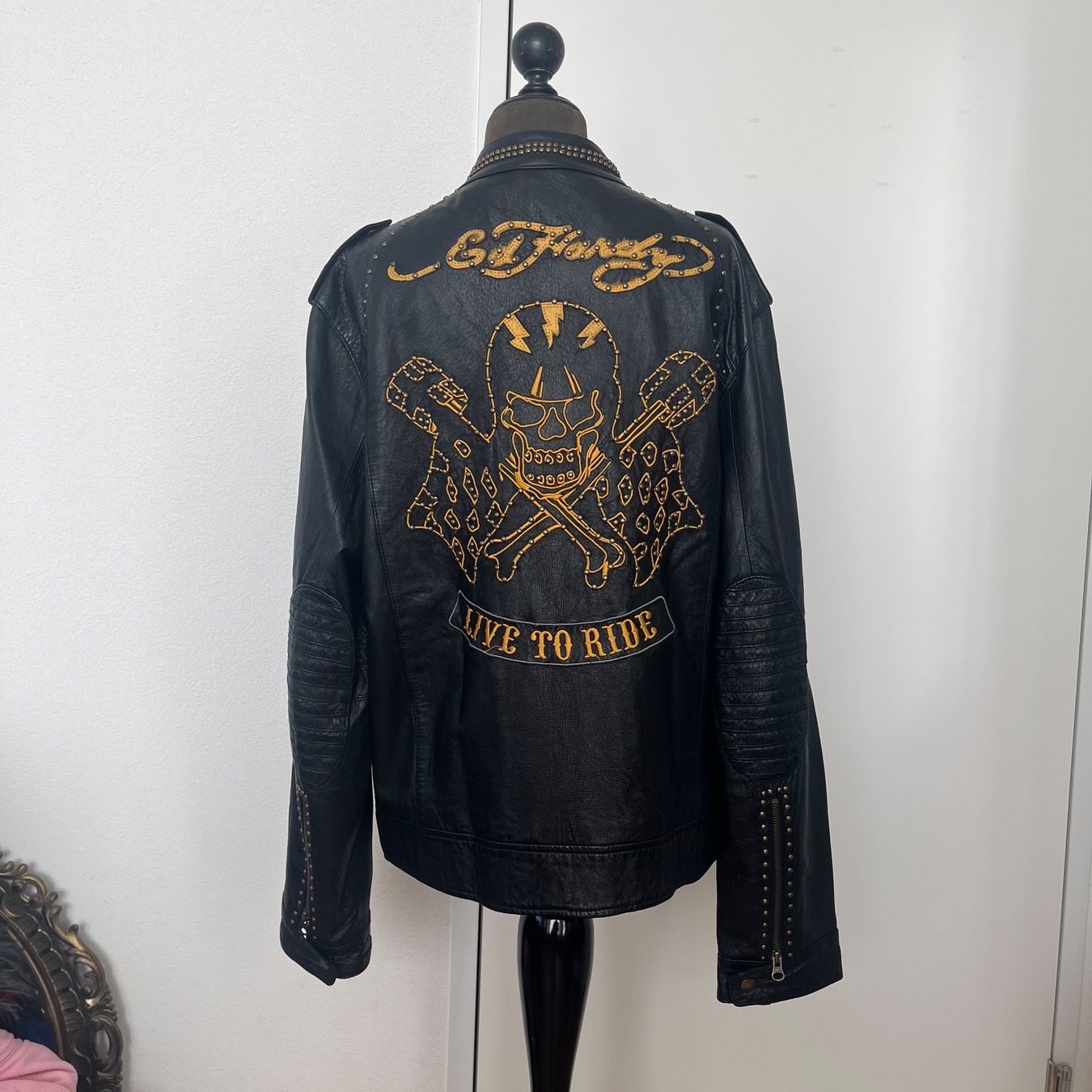 Ed Hardy Giacche: Ed Hardy Lederjacke – Usato da Zug venduto da saskia-chiara 1