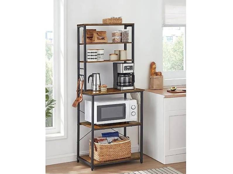 Scaffali: Vasagle Küchenregal mit 6 Hacken, 60x167cm – Nuovo (secondo la descrizione) da Marthalen venduto da Jenny.Z 4