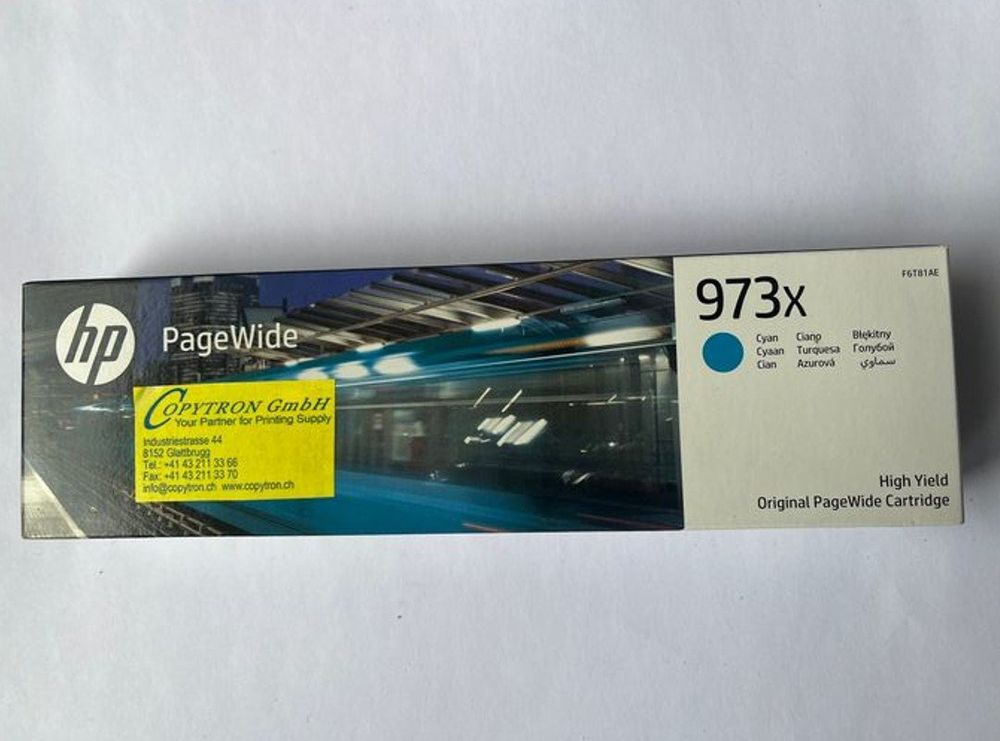 HP PageWide Managed P552/P577/Pro 452/477 Ink, 973X/F6T81AE (Neu und ...