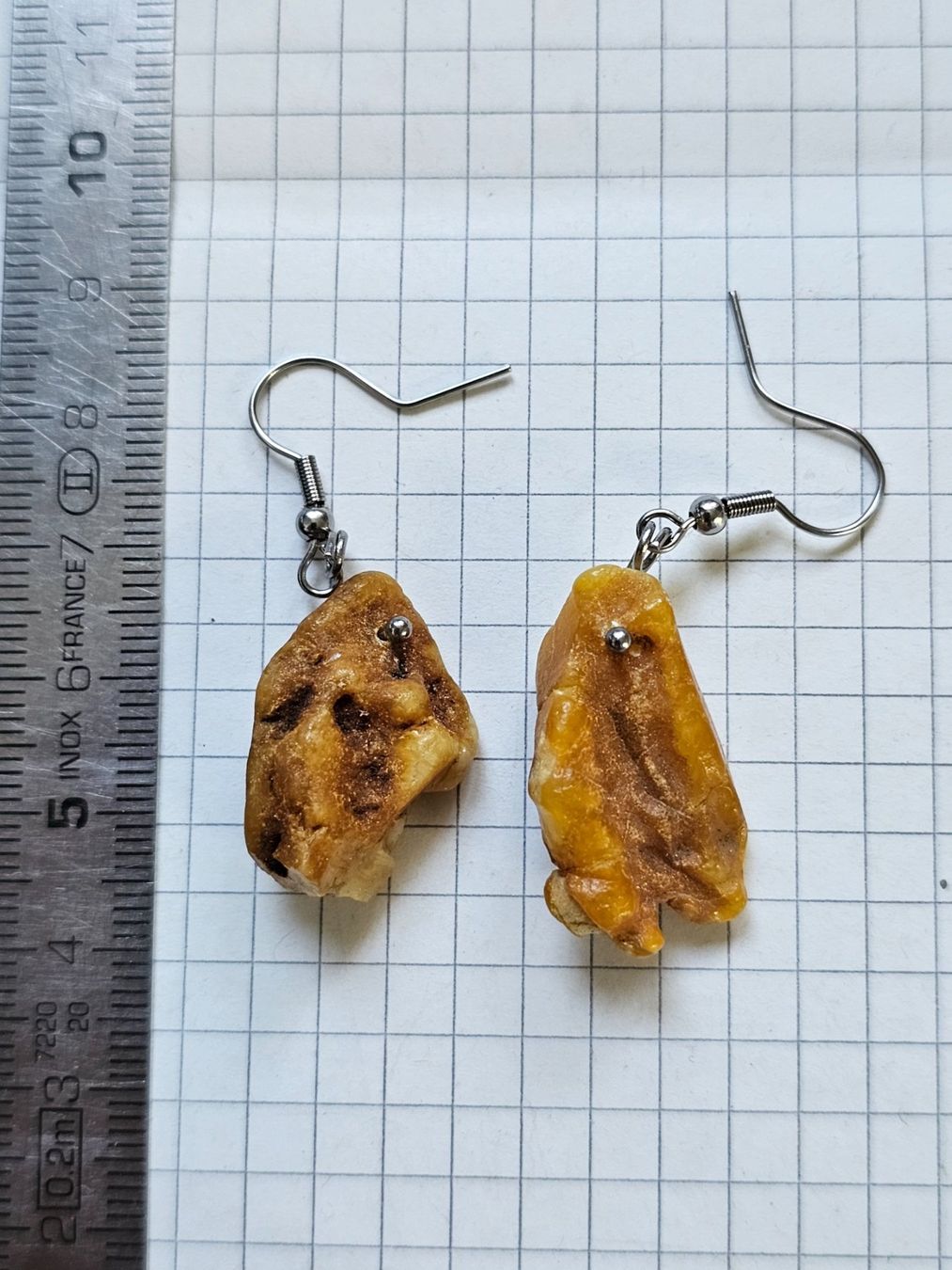 Orecchini pendenti & Orecchini a lobo: Echte Bernstein ein Paar Ohrringe Naturbernstein Bernstein – Nuovo (secondo la descrizione) da Riedt b. Erlen venduto da Gottestraene 5