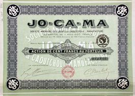 JO-CA-MA SA des Joints et Caoutchouc Manufacturé, Paris