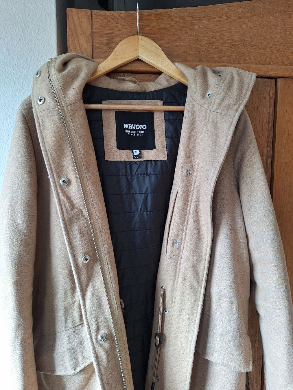 Wemoto Cappotti: Wintermantel beige, Gr. M – Usato da Bern venduto da han_cla