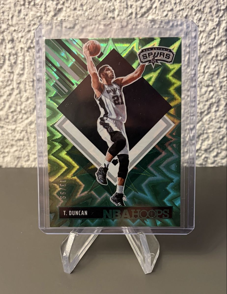 Nba Sammelbilder & Trading cards: NBA Tim Duncan Green Explosion /199 – Gebraucht aus Moudon von AndreSR89