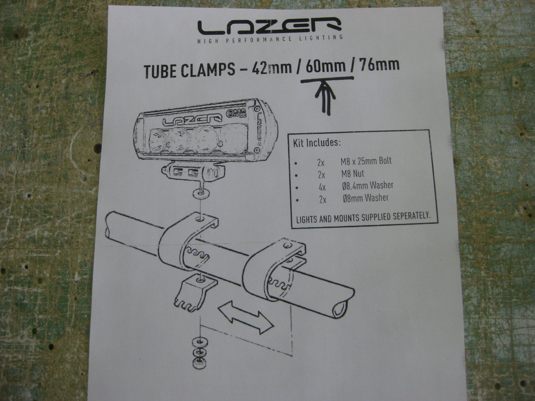 Tutti pezzi di ricambio auto: Lampenhalter Lazer 60 mm – Nuovo e nell'imballaggio originale da Steinhausen venduto da Ralph883 3