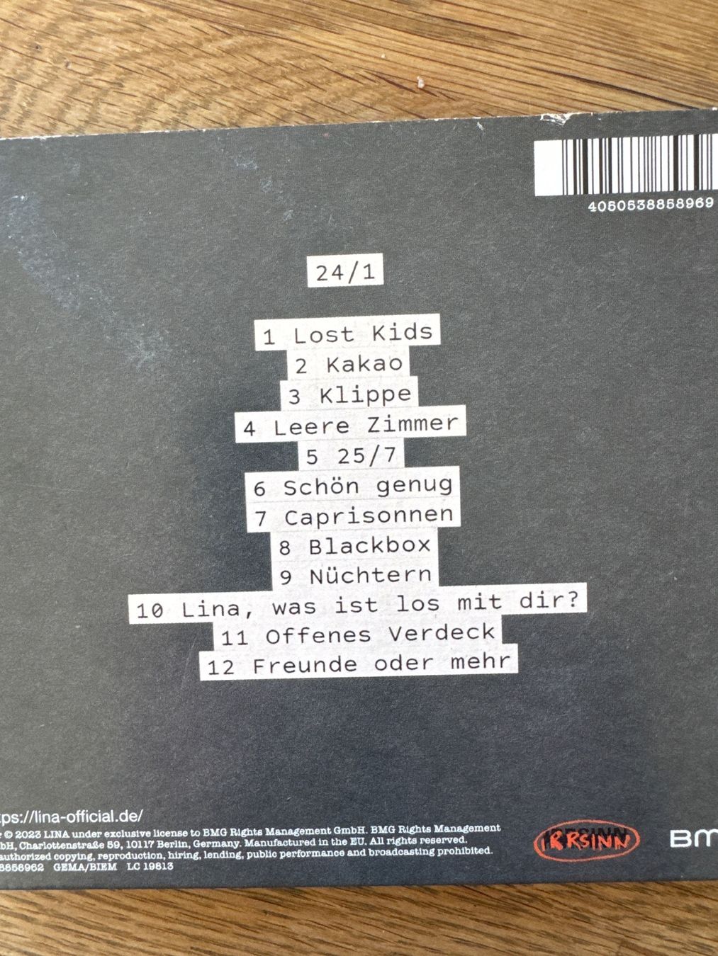 CD: LINA - 24/1 CD Album – Usato da Oetwil am See venduto da ibex_24 2