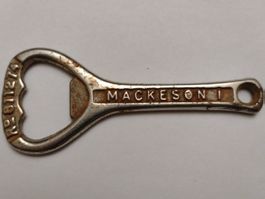 Antiker Flaschenöffner MACKESON I mit Patentnummer