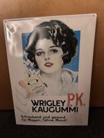 Nostalgie Blechschild Wirgley P.K Kaugummi