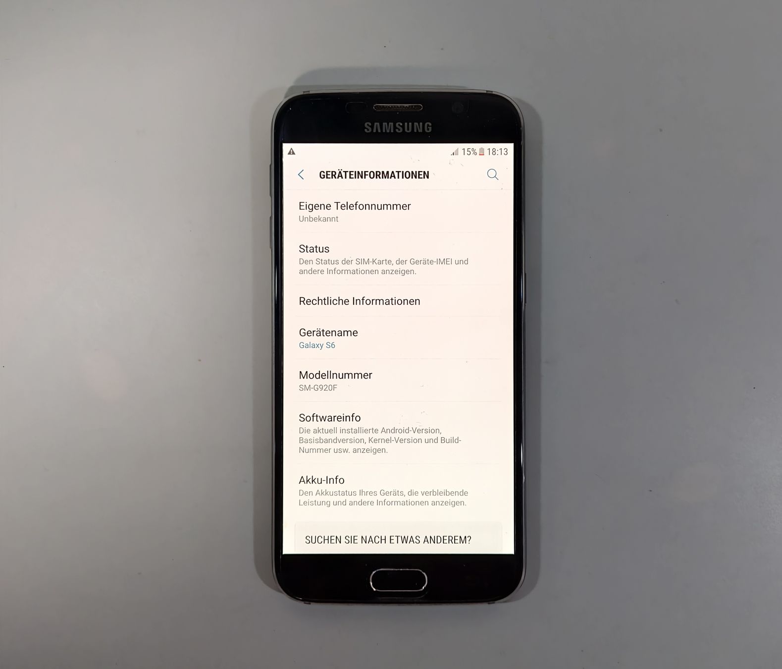 Samsung Telefoni cellulari / Smartphones: Samsung Galaxy S6 – Usato da Ehrendingen venduto da Rocky985 1