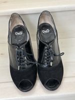 Schicke D&G High Heels, schwarz, Gr. 38, Top Zustand! (52)