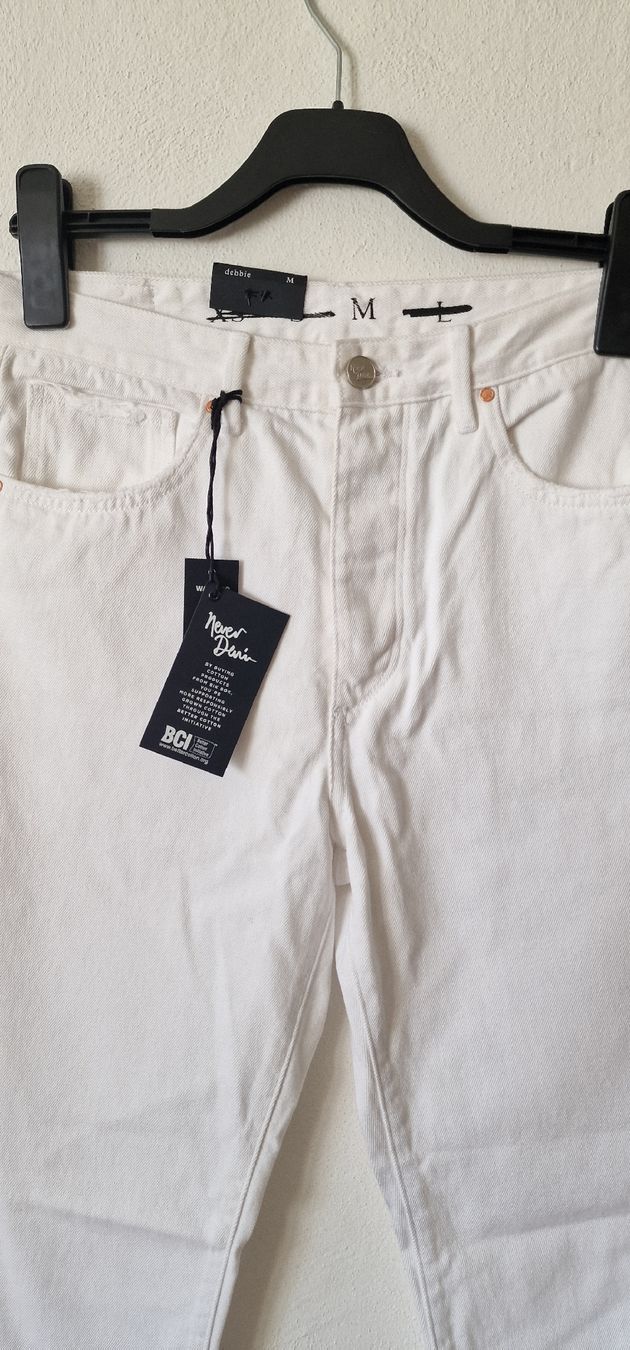 Jeans: Never Denim Jeans Gr. M Weiss – Nuovo (secondo la descrizione) da Romanshorn venduto da REALJessiB 2