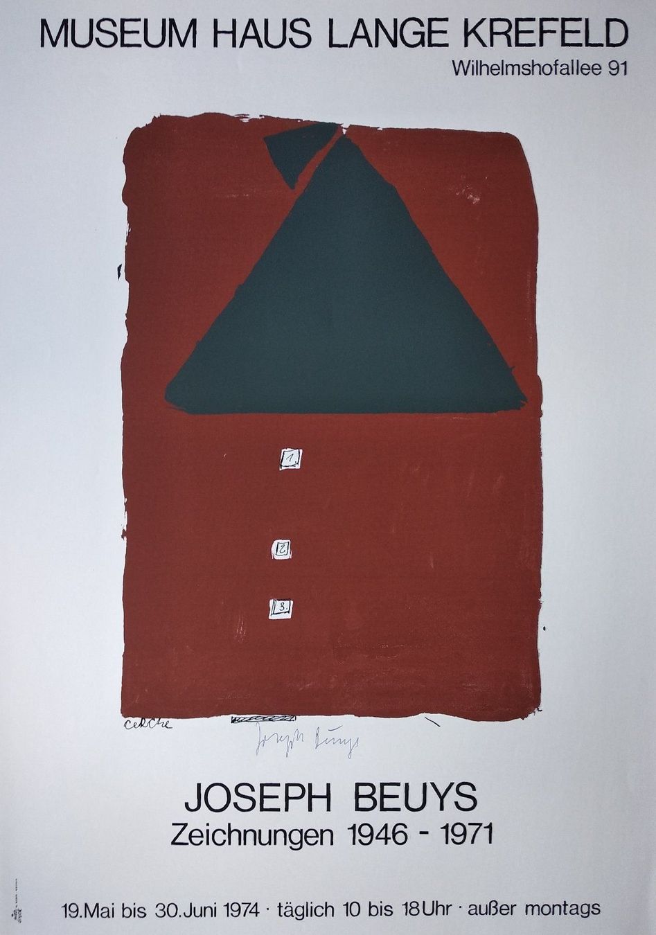 Poster & Bilder: JOSEPH BEUYS - ZEICHNUNGEN – Gebraucht aus Goldach von Gaip 1