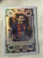 Neymar Jr. Magic Memories Topps Karte - Rarität für Sammler