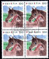 4ERBLOCK TIERE 1993 AUSGABETAG - HE41
