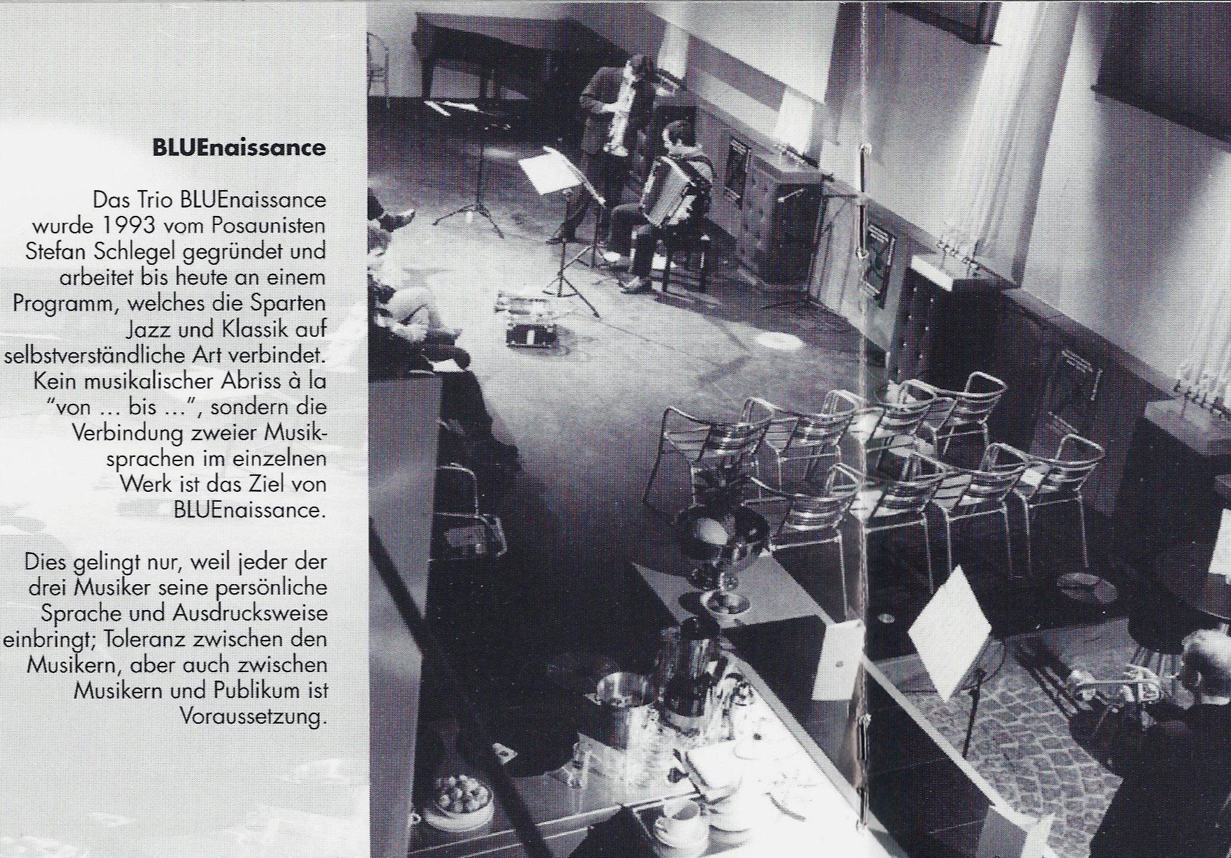 CD: CD - Bluenaissance *in between* – Nuovo e nell'imballaggio originale da Allmendingen b. BE venduto da MMC-MuMeCo 3