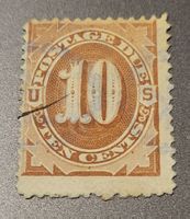 USA 1879-84 alte postage due briefmarke