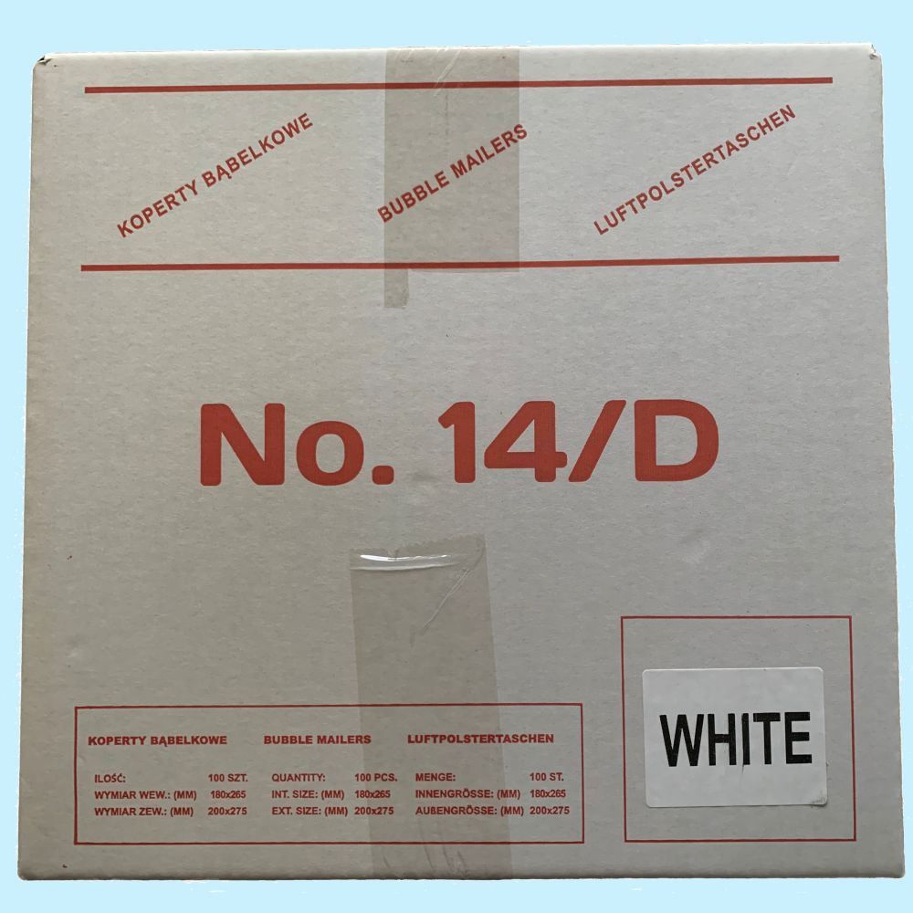 Buste & buste per spedizione: Luftpolstertaschen No. 14/D, 100 Stück – Nuovo e nell'imballaggio originale da Giubiasco venduto da softmail 4