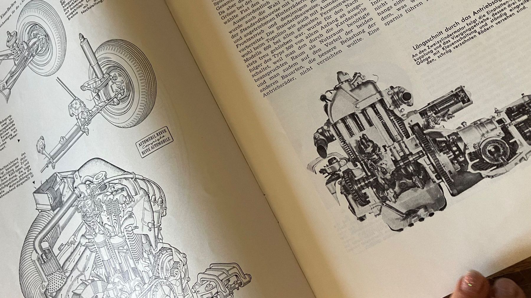 Fiat Autos: Fiat 500 prospectus 1957 – Gebraucht aus St-Cierges von LeRegain 3