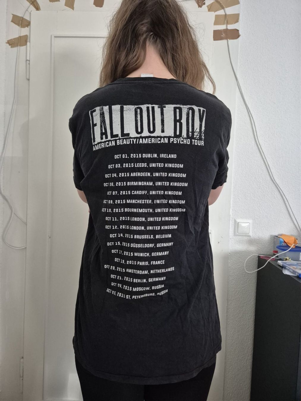 T-Shirts: Fall Out Boy Merch Tshirt Größe L Konzert Tour ABAP 2015 – Gebraucht aus Kreuzlingen von lenkes_Mediathek 2