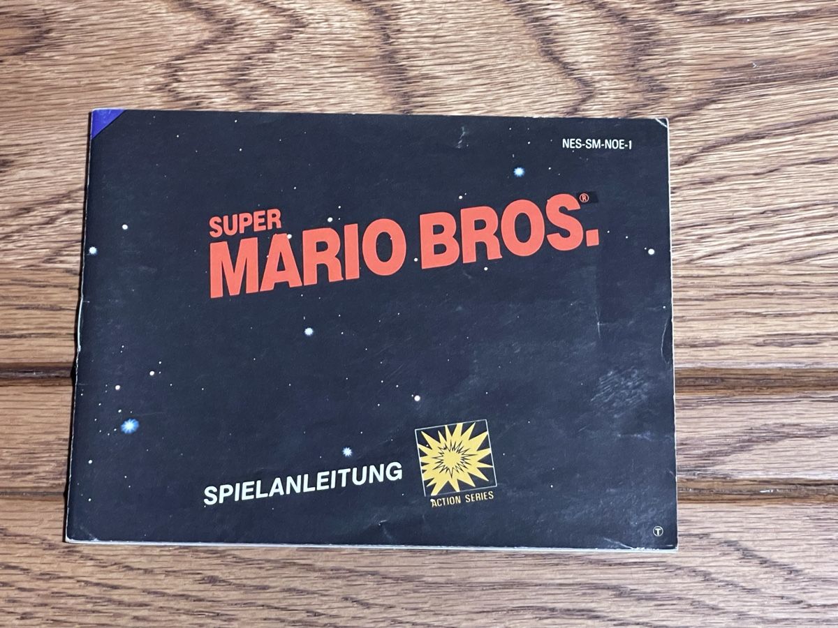 Nintendo Giochi: Super Mario Bros. NES mit Originalverpackung & Anleitung! – Usato da Zuerich venduto da Dorsi 3