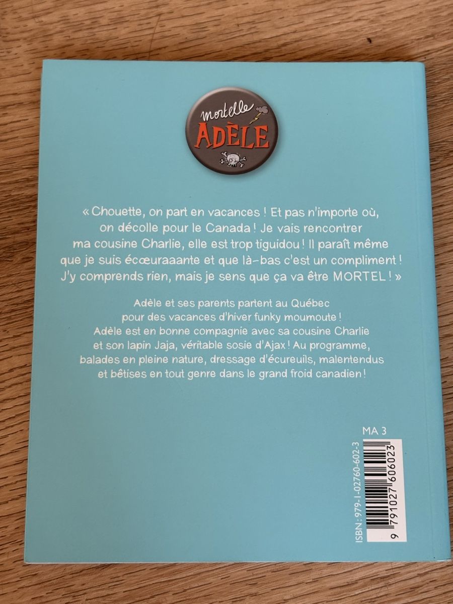 Libri: Adèle - Funky moumoute – Usato da Valeyres-sous-Montagny venduto da jdorine82 1