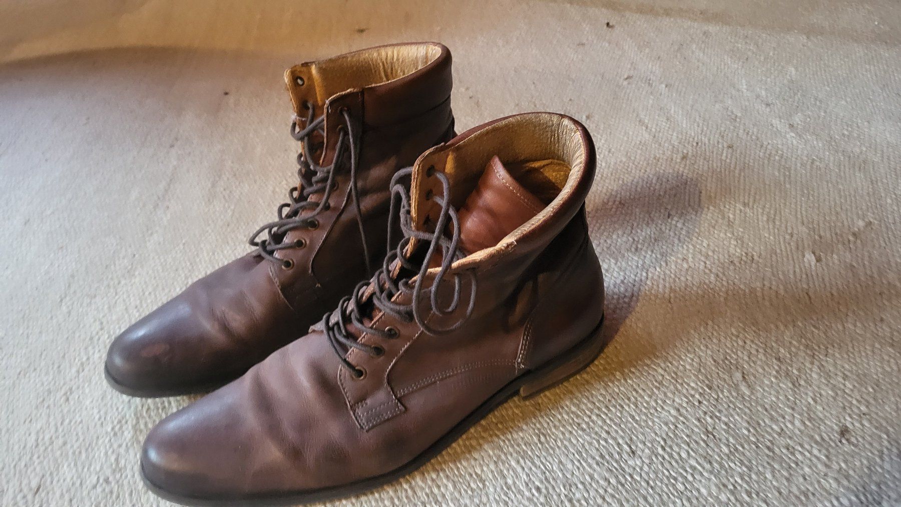 Scarpe da uomo: Schöne Herren-Lederschuhe – Usato da Trun venduto da nora210 1