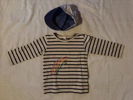WIL Kinder Wendemütze S / Longsleeve 2-3 Jahre