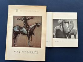 Marino Marini, 2 Kataloge, sehr gut erhalten