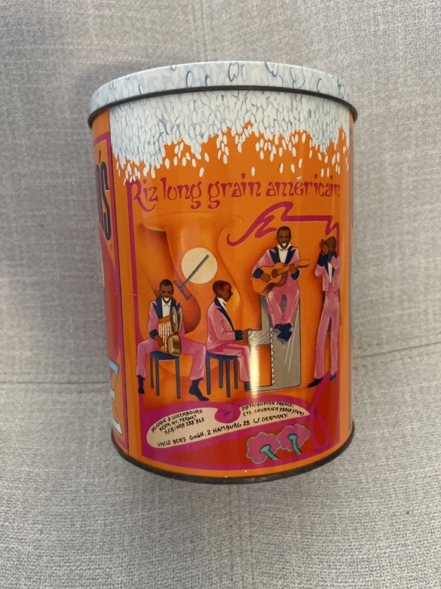 Tutte le decorazioni: alte grosse Blechdose Dose UNCLE BEN'S RICE BEN – Usato da Oftringen venduto da Michaels011 2