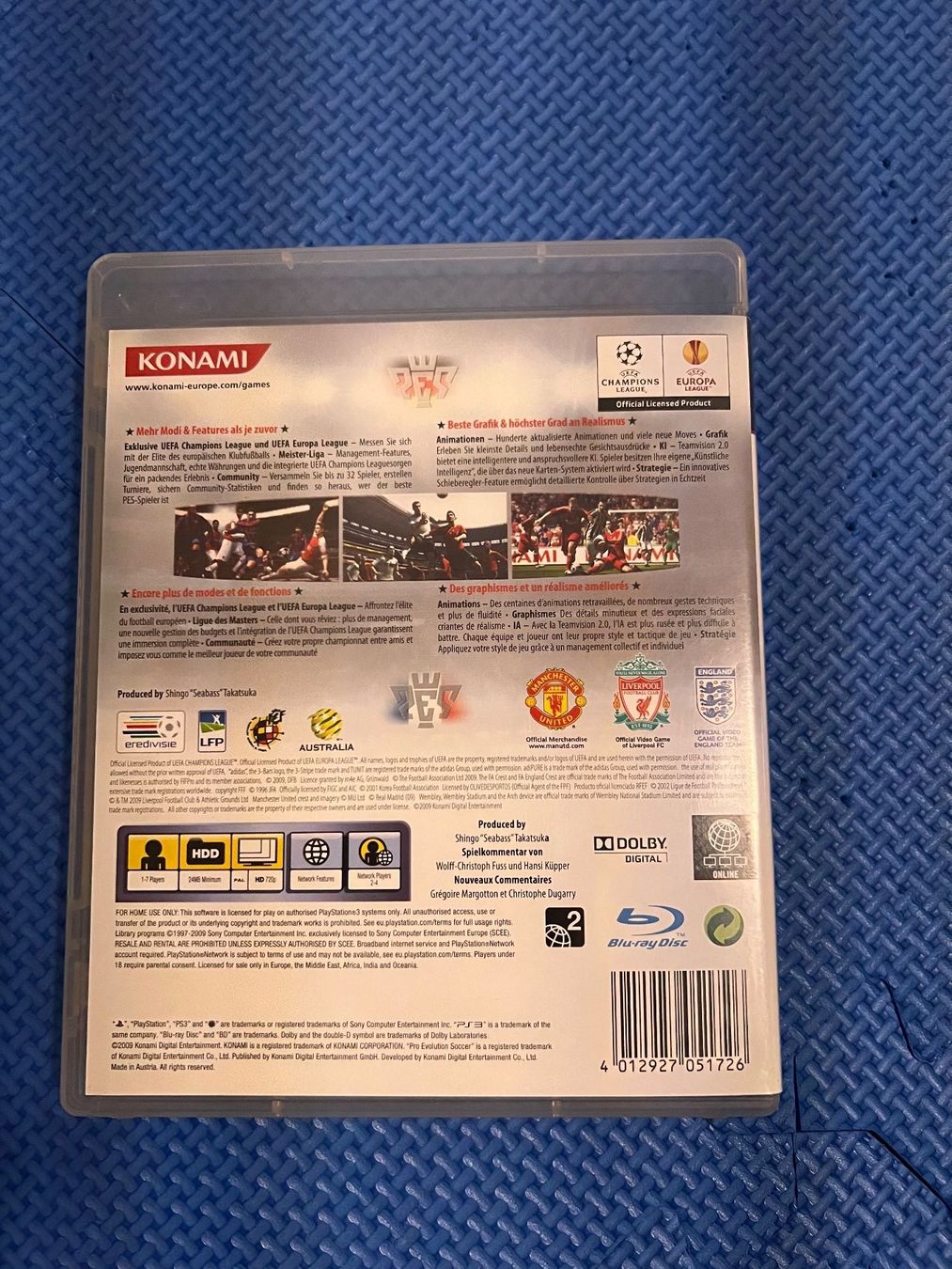 Sony Spiele: PES 2010 Pro Evolution Soccer 2010 Playstation 3 PS3 – Gebraucht aus Gossau SG von schlitzerdemon 2