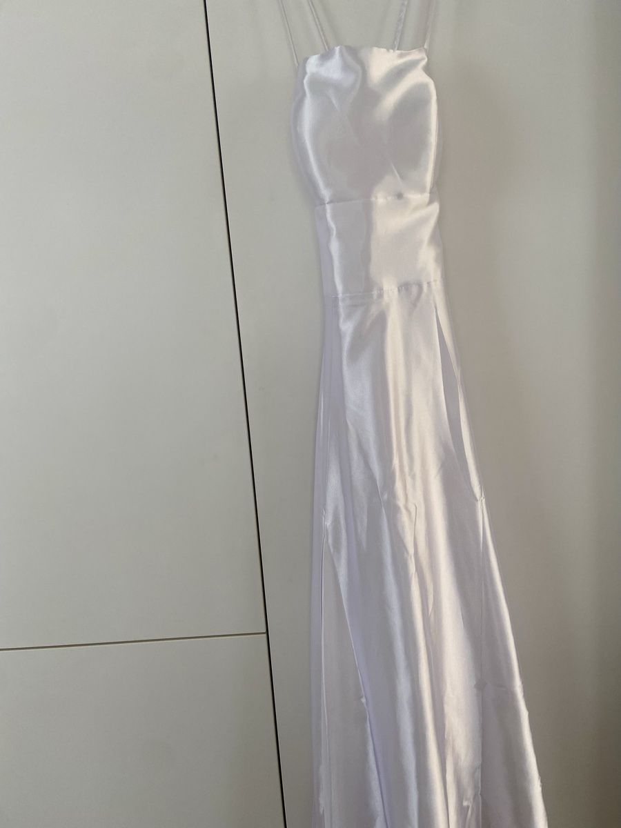 Kleider: Hochzeitskleid glänzend mit Bustier – Neu (gemäss Beschreibung) aus Baar von gioia016 2
