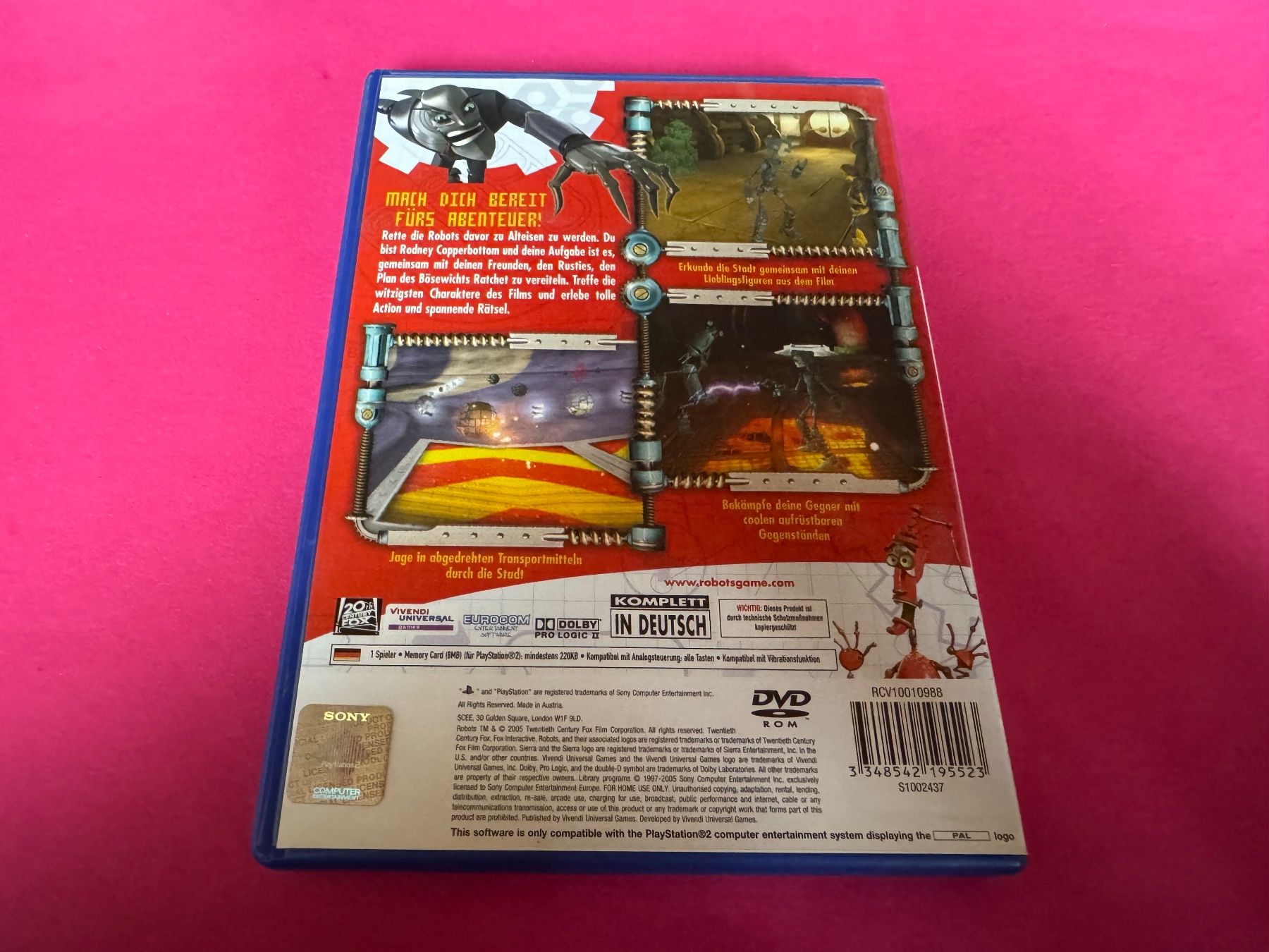 Sony Spiele: ROBOTS SPIEL FÜR PS2 – Gebraucht aus Hägendorf von Briansgameshop 2
