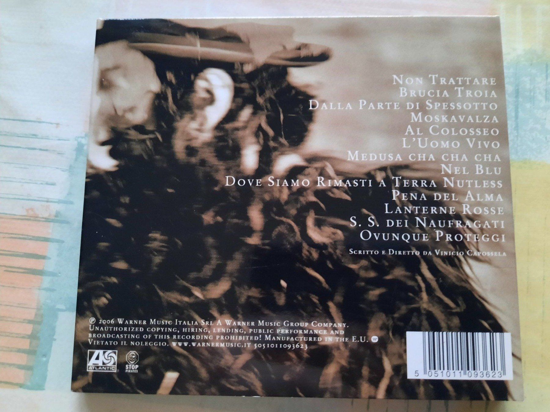 CD: CD Vinicio Capossela - Ovunque Proteggi  – Usato da Pully venduto da bro_n52j 1