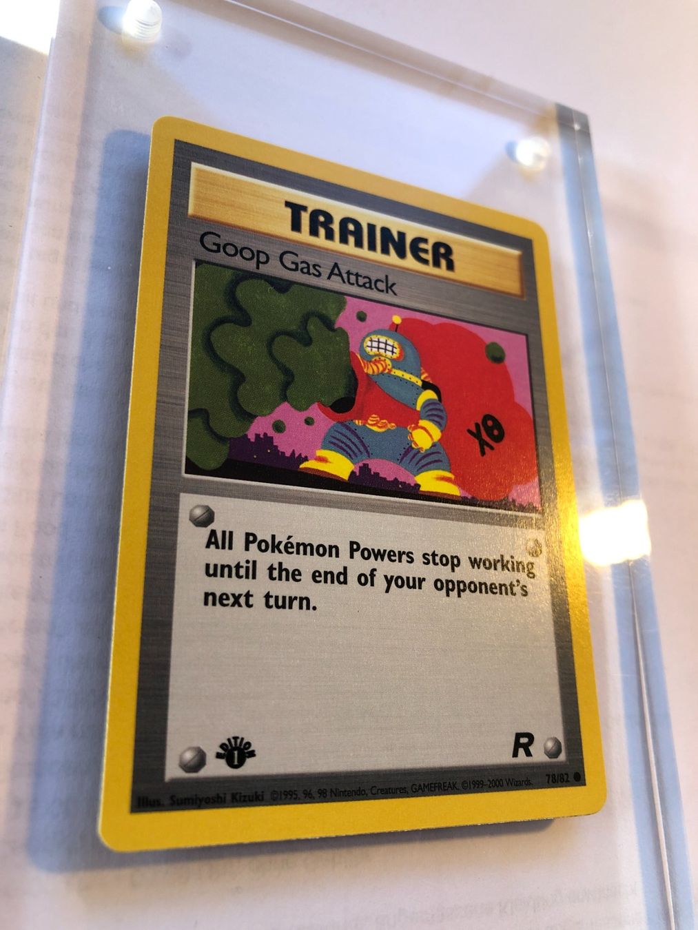 Carte collezionabili: Goop Gas Attack 1st Team Rocket - MINT - ab 1.- – Usato da Giubiasco venduto da dan_pr8b 1