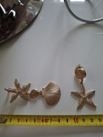 boucles d'oreilles asymétriques mer
