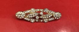 Golden Brosche > 5.2x1.5 cm