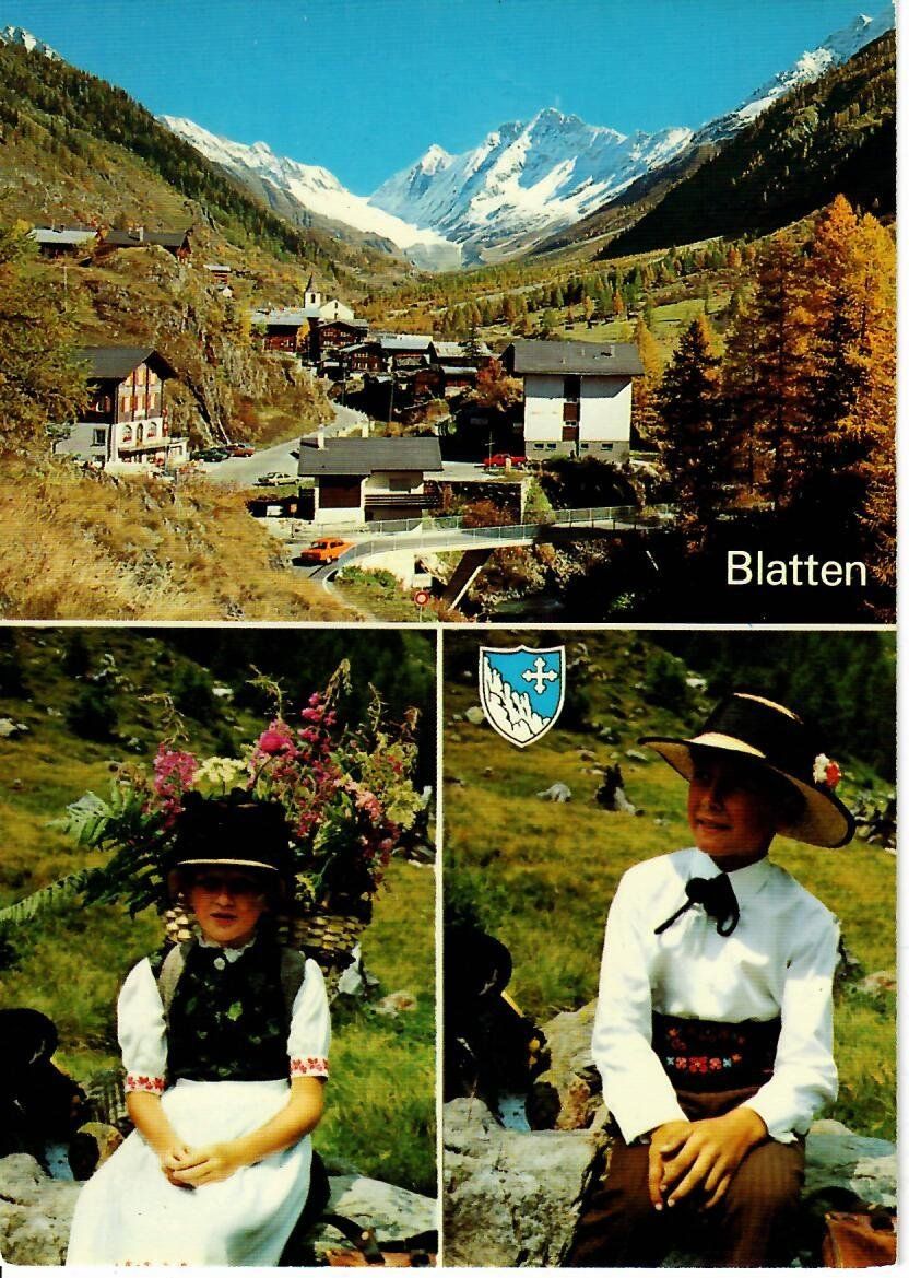 Ansichtskarten: Blatten im Lötschental – Gebraucht aus Hochdorf von Ziegel-16