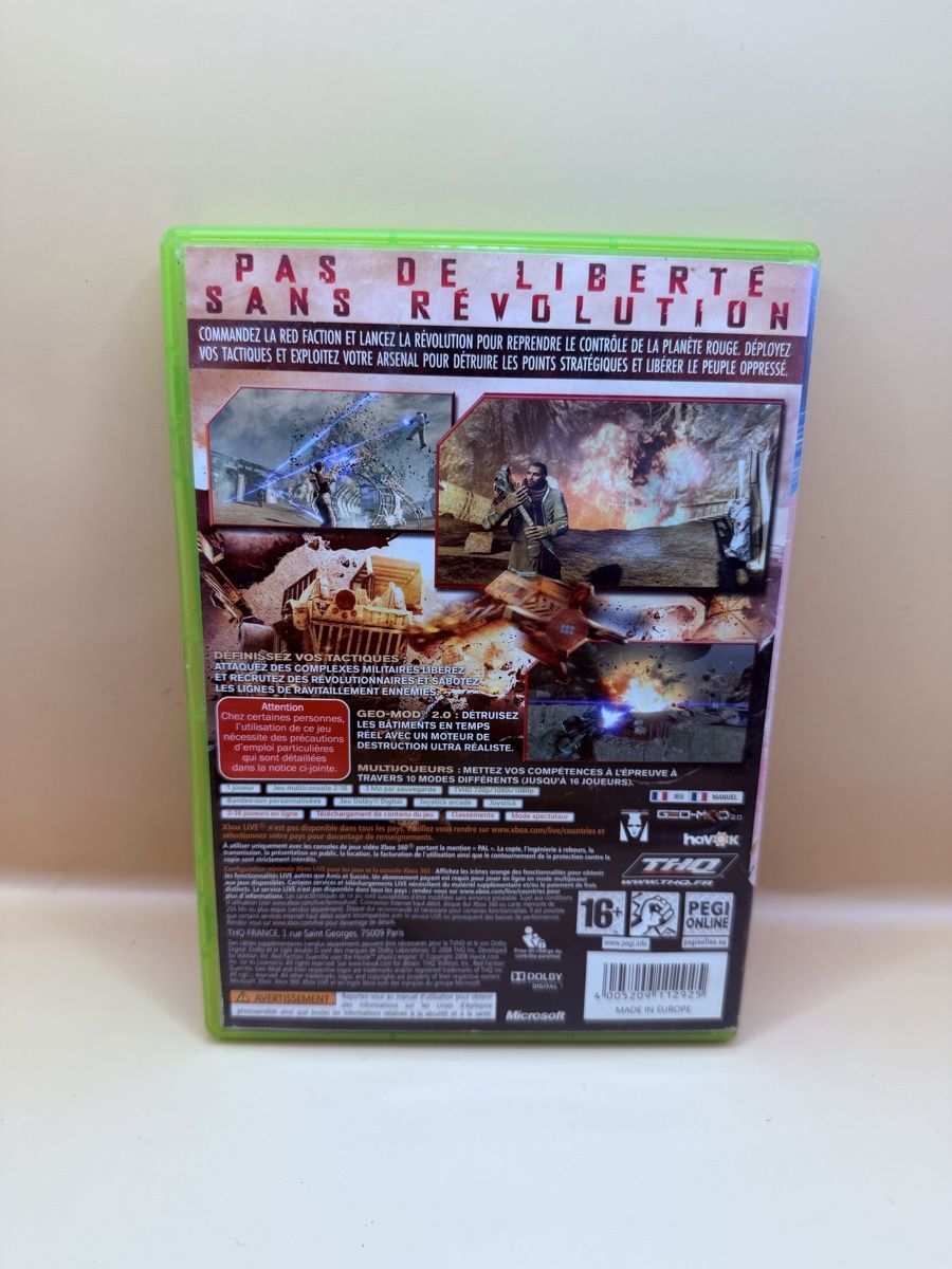 Spiele: Red Faction Guerrilla - Xbox 360 – Gebraucht aus Genève von sho_67qj 2