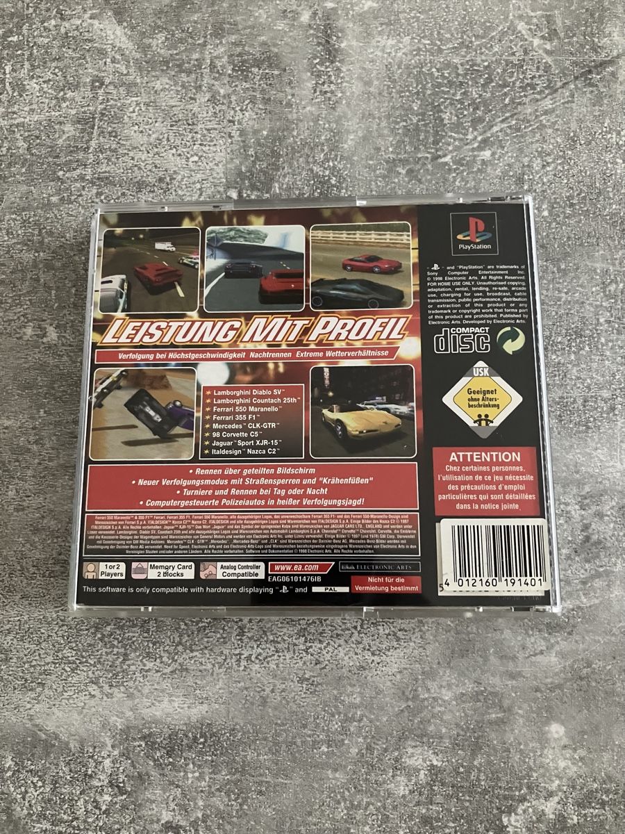 Sony Giochi: Playstation 1 Need for Speed 3 – Usato da Emmenbrücke venduto da nne_hm9j 2