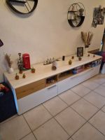 Medienboard Holz / Weiss