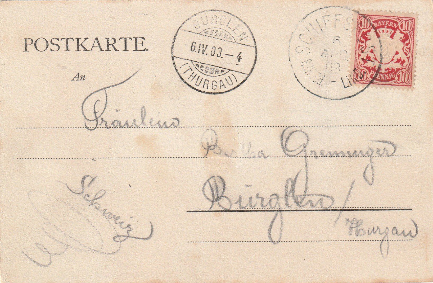 Alle Briefmarken: Schiffspoststempel Rorschach - Lindau auf Ak – Gebraucht aus Rorschacherberg von fratovi2 1