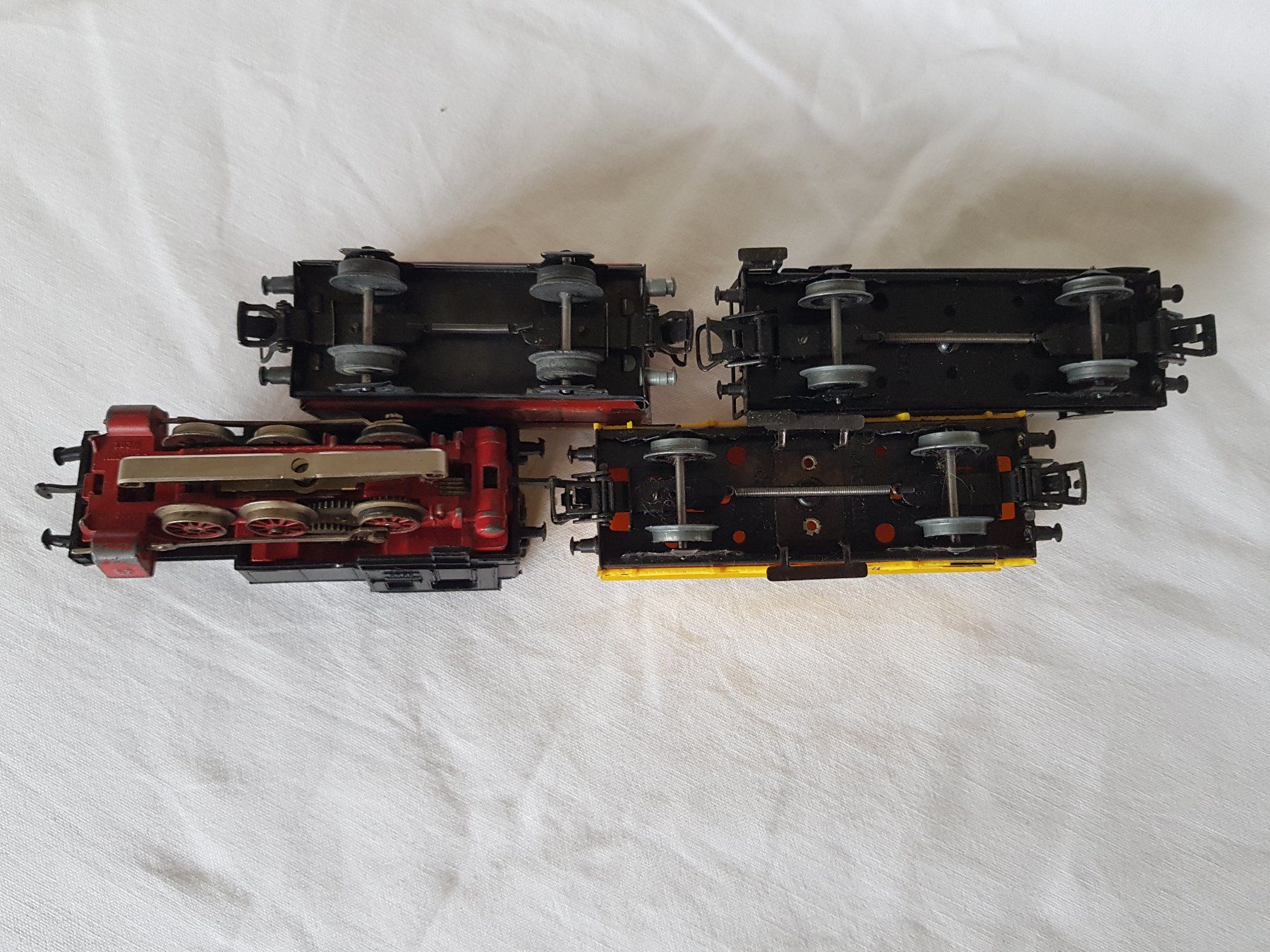 Märklin Modellini di ferrovie: Märklin 4 teiliger Güterzug – Usato da Luzern venduto da inca55 4