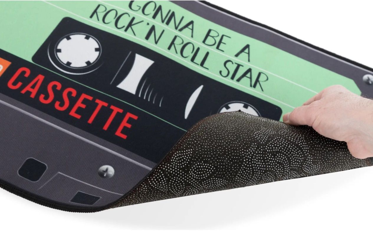 Bodenmatten: Türmatte Music-Cassette  Robuste Schmutzfangmatte – Neu und originalverpackt aus Bülach von StoreInShopSwiss 4