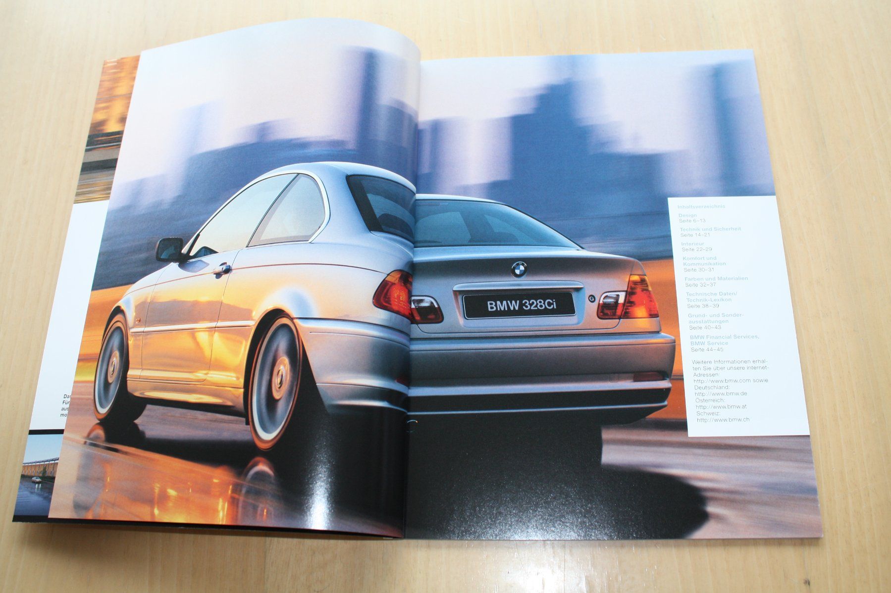 BMW Documenti: BMW 3er Coupé Prospekt E46 1999 – Usato da Wikon venduto da erwin400 2