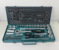 Technocraft Werkzeugkoffer - Steckschlüsselsatz 53-teilig