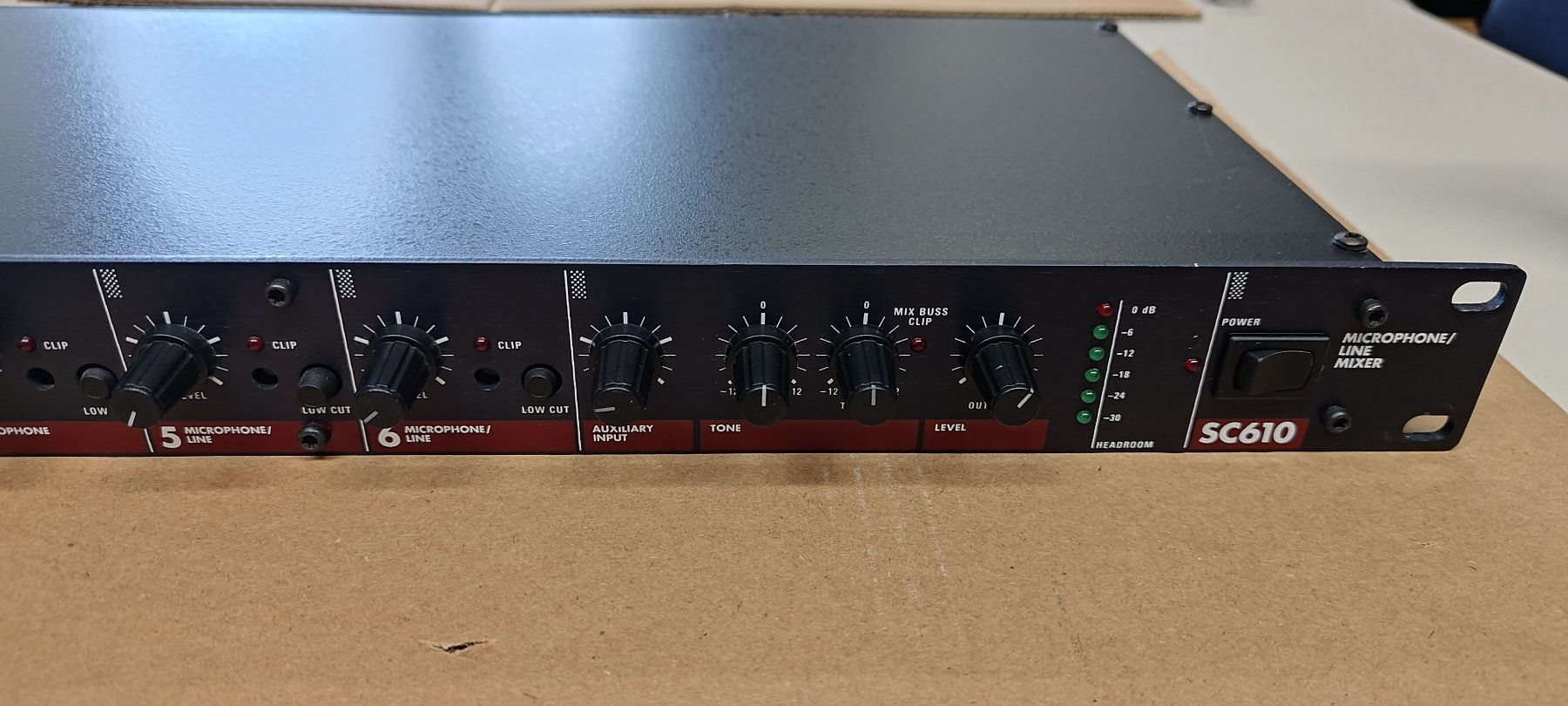 Console di mixaggio: Audio Logic SC610 Microphone / Line Mixer – Usato da Unterägeri venduto da sumatronic 2