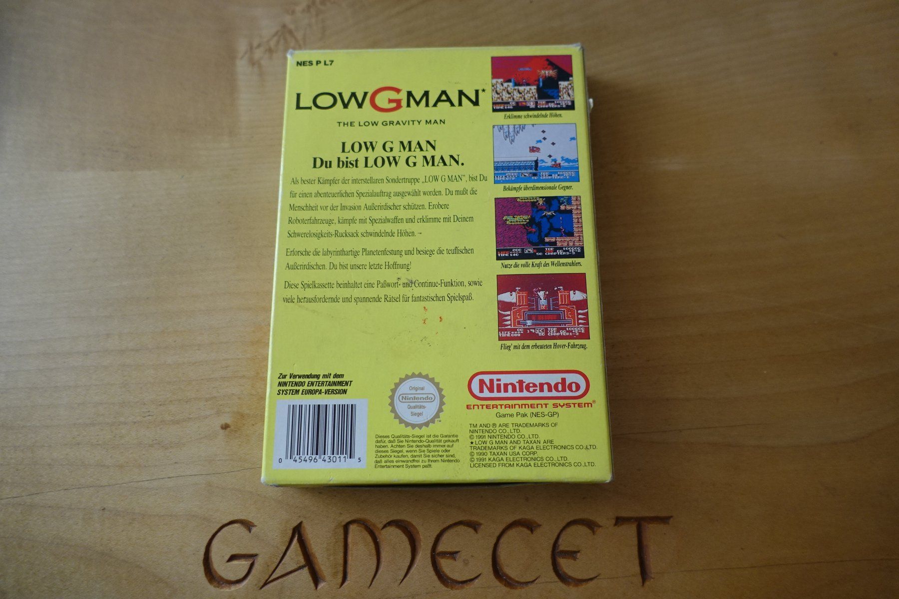 Nintendo Jeux: Low G Man: The Low Gravity Man – D'occasion à Steinach par Gamecet 4