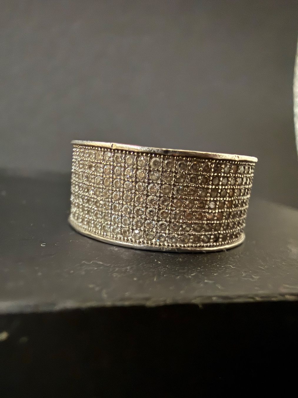 Ringe: Silber Ring mit Zirkonia Pave 925 – Gebraucht aus Spiegel b. Bern von Rogger72 1