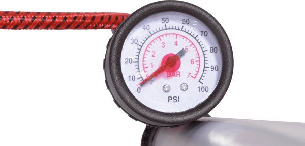 Pompe: Standluftpumpe mit Manometer / Velopumpe – Nuovo e nell'imballaggio originale da Oensingen venduto da Liquidations-Shop 1
