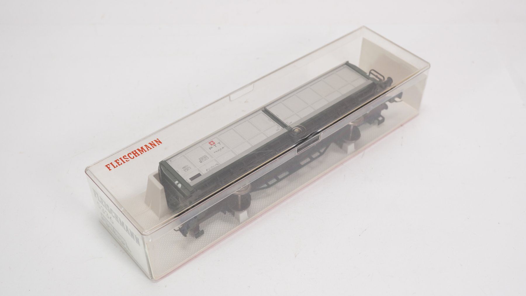 Fleischmann Modellini di ferrovie: e48 Fleischmann 5336 Postwagen Z1 – Usato da Thun venduto da evinka_gmbh 7